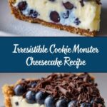 Cookie Monster Cheesecake Recipe
