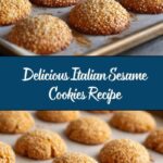 Italian Sesame Cookies Recipe