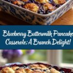 Blueberry Buttermilk Pancake Casserole: A Delicious and Easy Breakfast Recipe
