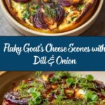 Goat’s Cheese, Dill and Onion Savoury Scones Recipe