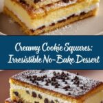 Creamy Cookie Squares Recipe