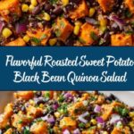 Roasted Sweet Potato Black Bean Quinoa Salad Recipe