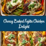 Cheesy Baked Fajita Chicken Recipe