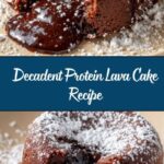 Protein Lava Cake (Gluten Free, Low Sugar) Recipe