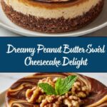 Whimsical Peanut Butter Swirl Cheesecake Recipe