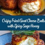 Fried Goat Cheese Balls with Spicy Sage Honey Recipe