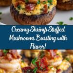 Creamy Shrimp Stuffed Mushrooms Recipe