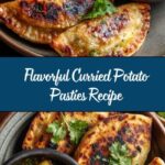 Curried Potato Pasties with Quick Coriander Chutney Recipe