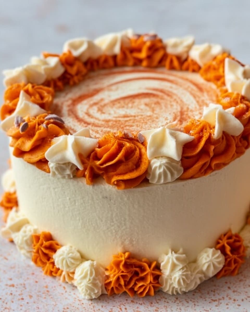 Pumpkin Patch Poke Cake Recipe - Recipe Image