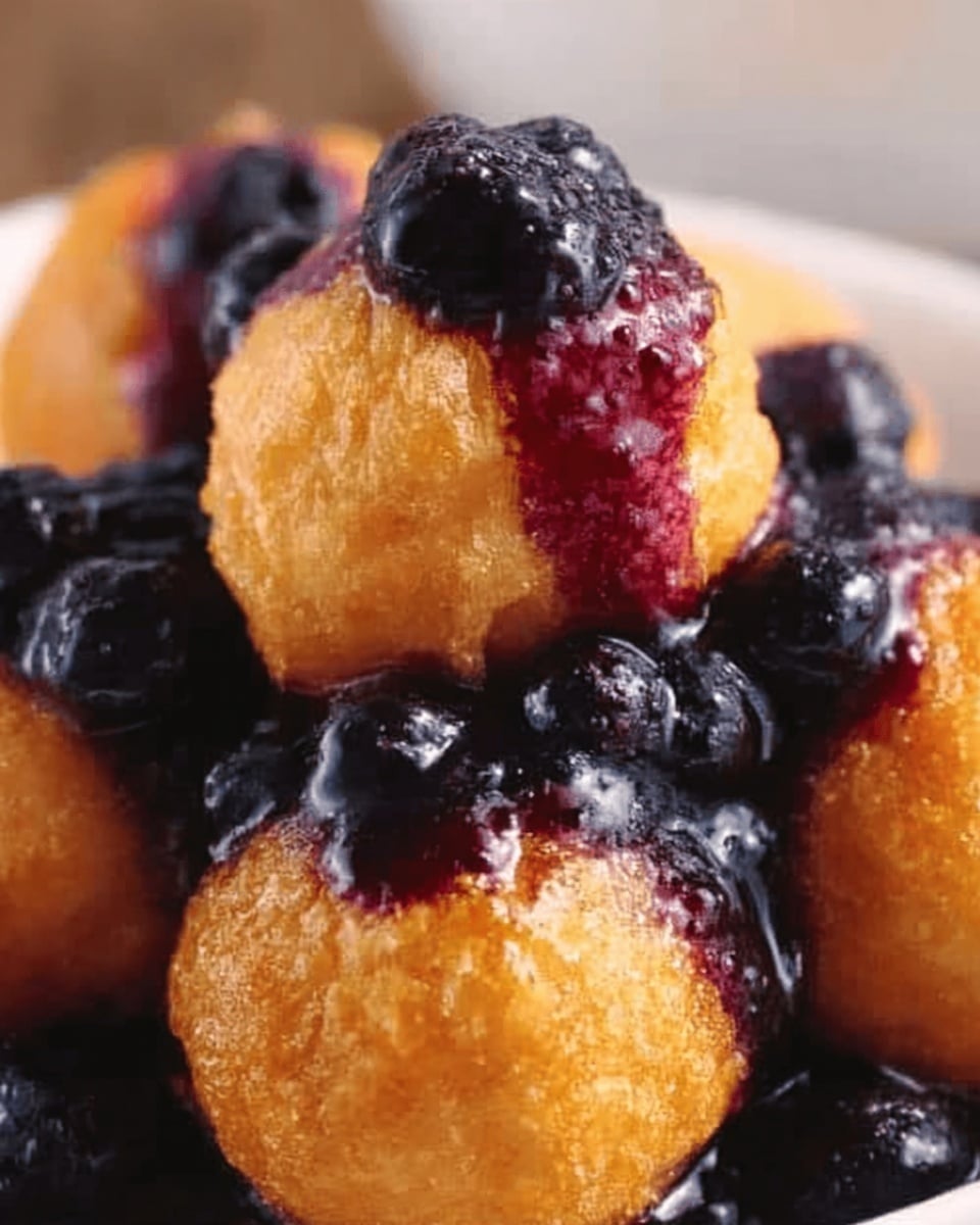 Baked Blueberry Fritter Bites Recipe - Recipe Image