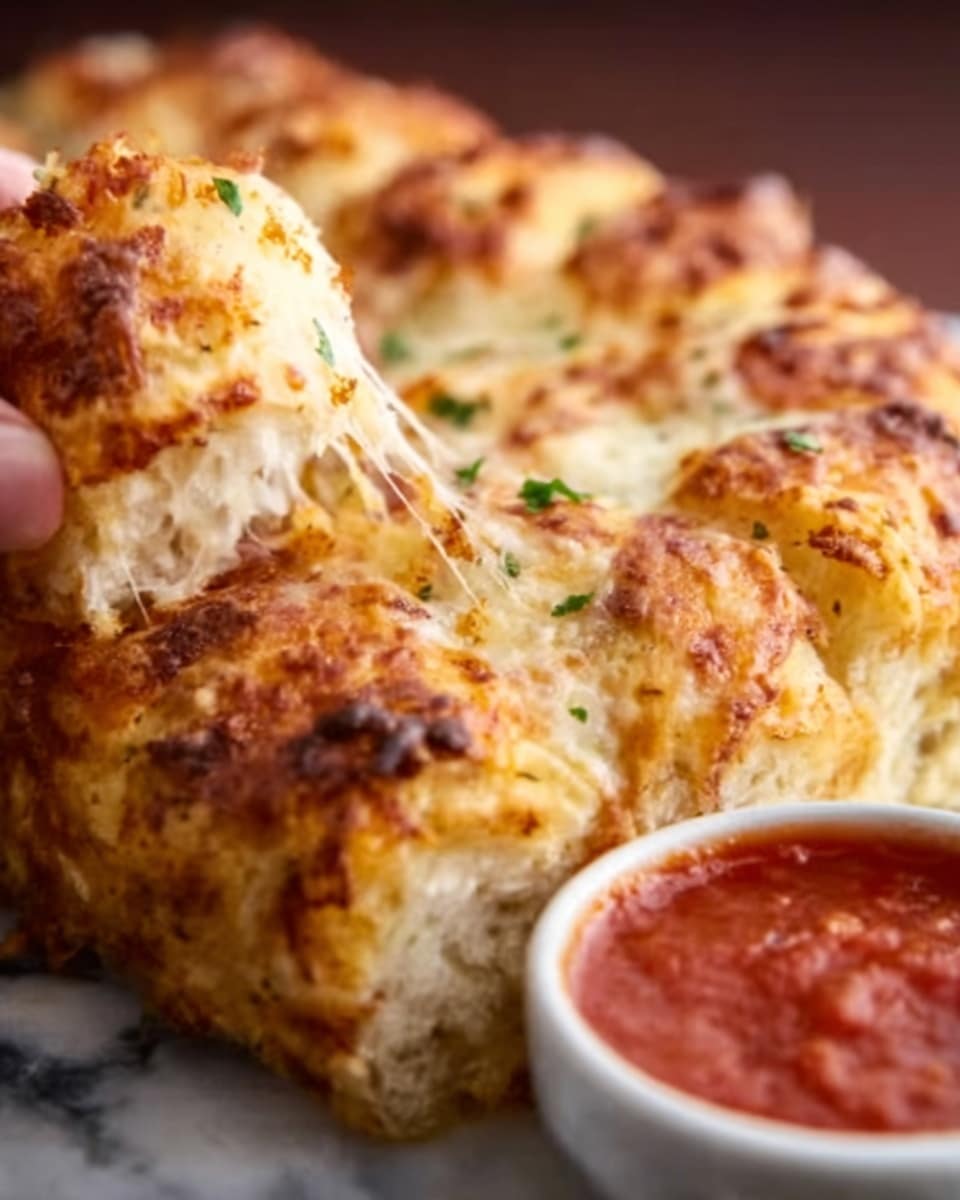 Pizza Pull-Apart Bread Recipe - Recipe Image