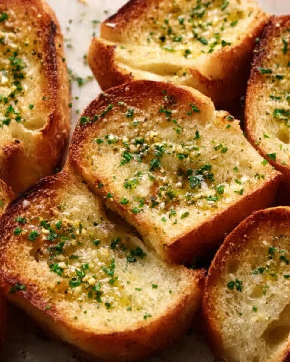 Herbed Garlic Bread Recipe - Recipe Image