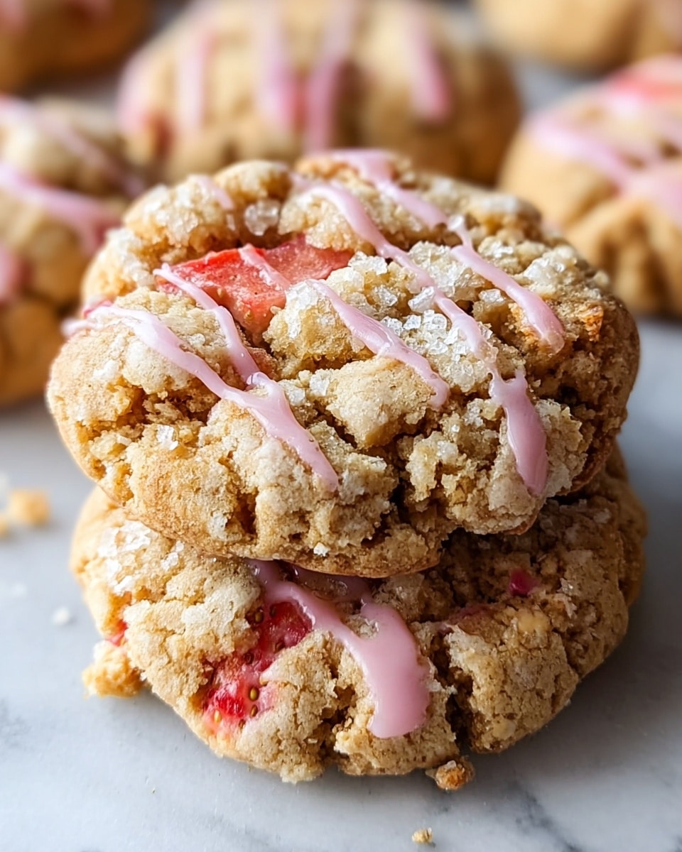 Strawberry Crunch Cookies Recipe - Recipe Image