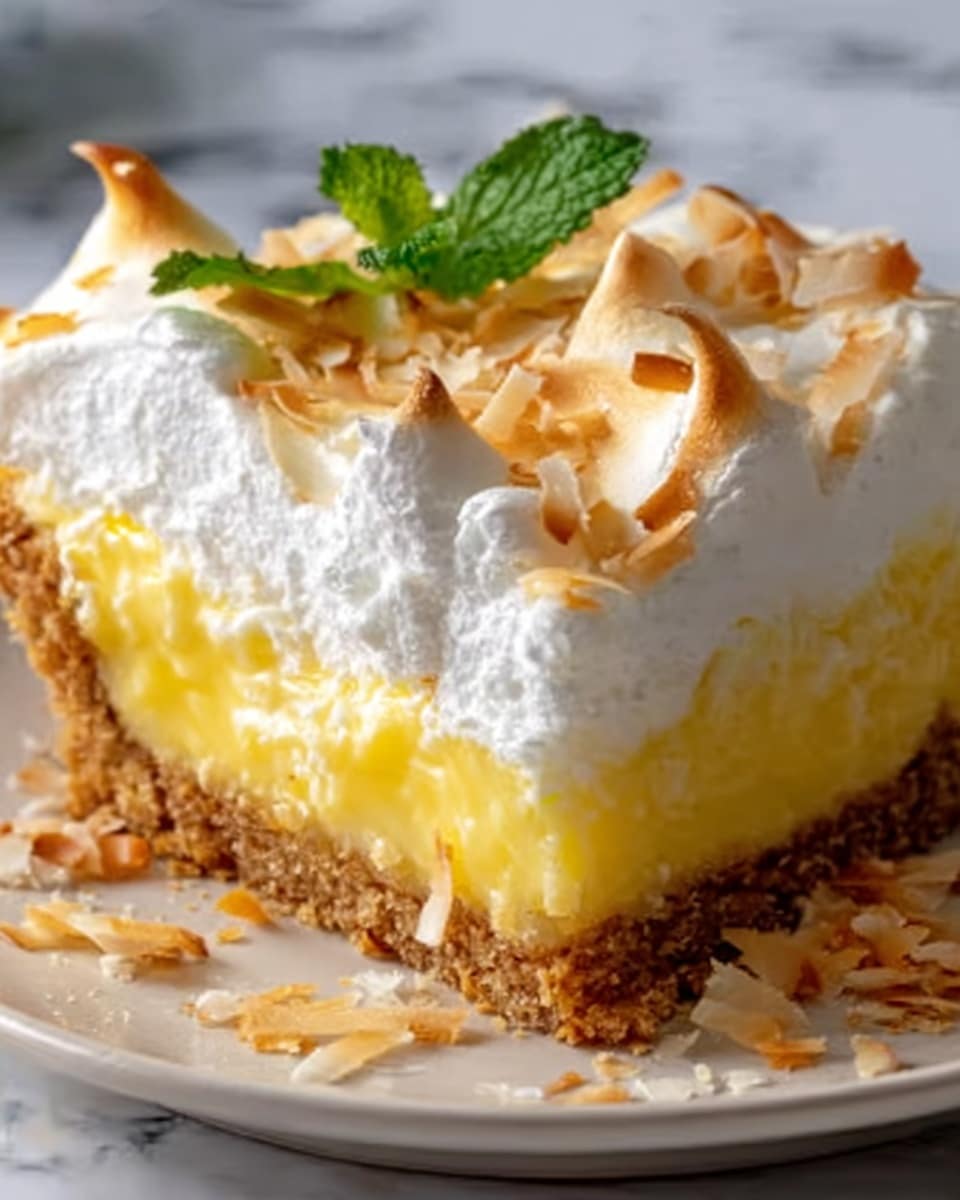 Pineapple Coconut Cheesecake Bars Recipe - Recipe Image