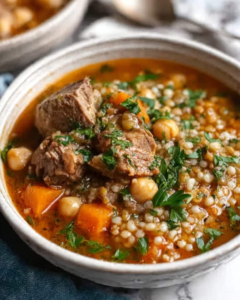 Hearty Beef Barley Soup Recipe