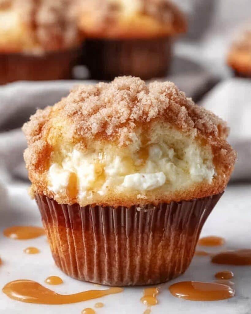 Gooey Cinnamon Cream Cheese Muffins Recipe