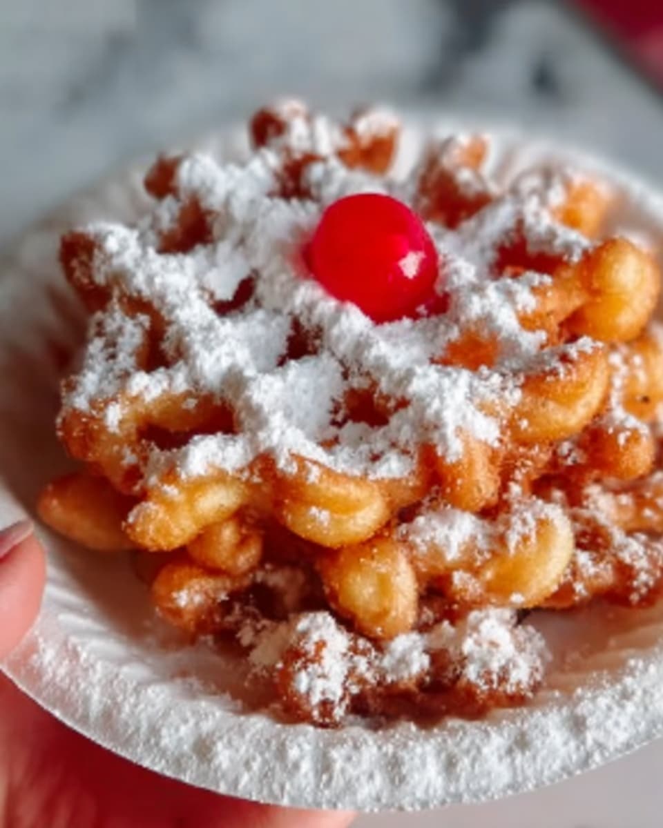 Funnel Cake Bites Recipe - Recipe Image
