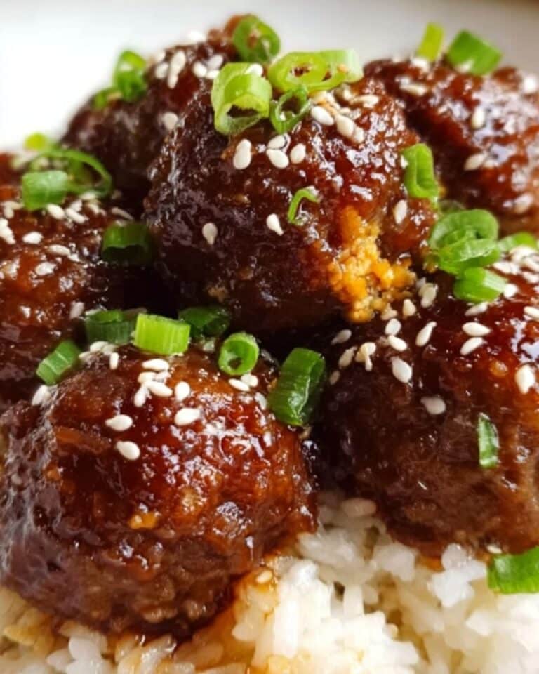 Korean Bulgogi Meatballs Recipe