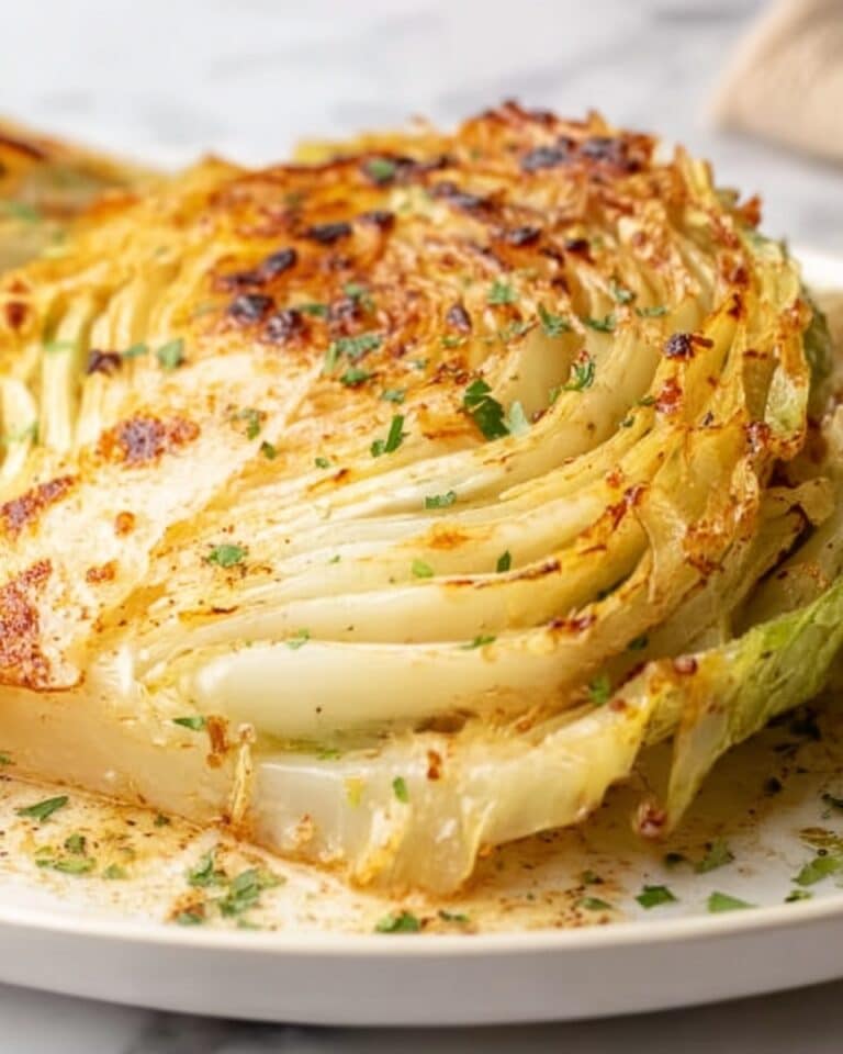 Air Fryer Cabbage Steaks Recipe
