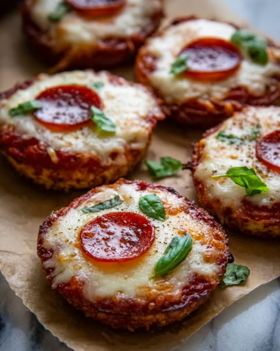 Delicious Pepperoni Mini Pizzas Recipe - Recipe Image