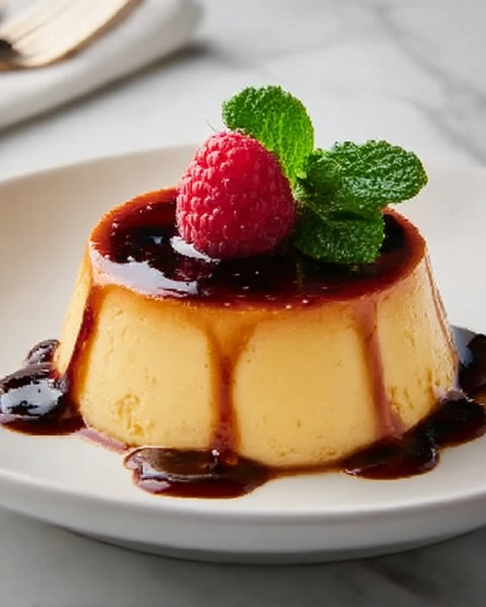 Easy Flan Recipe - Recipe Image