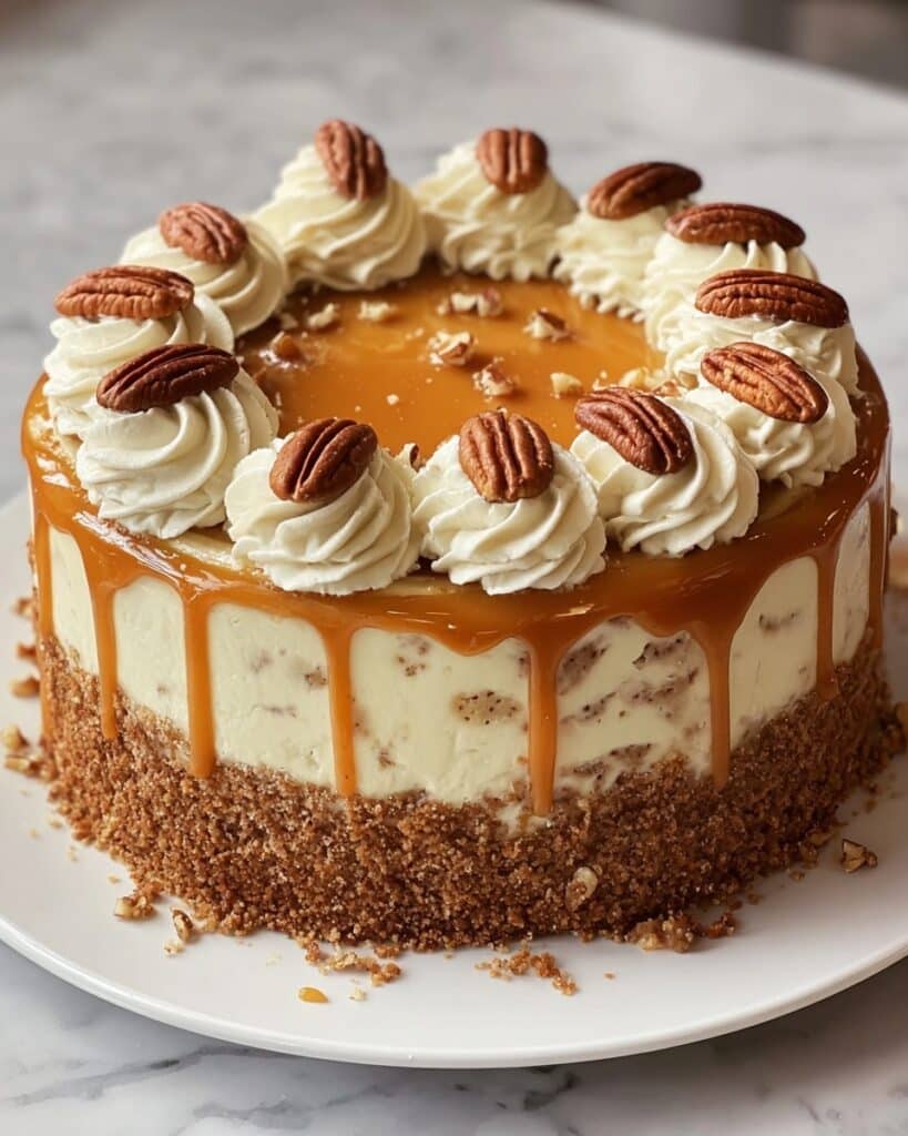 Caramel Pecan Carrot Heaven Cake Recipe