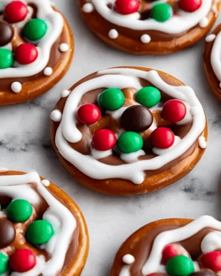 Christmas Pretzel Hugs Recipe