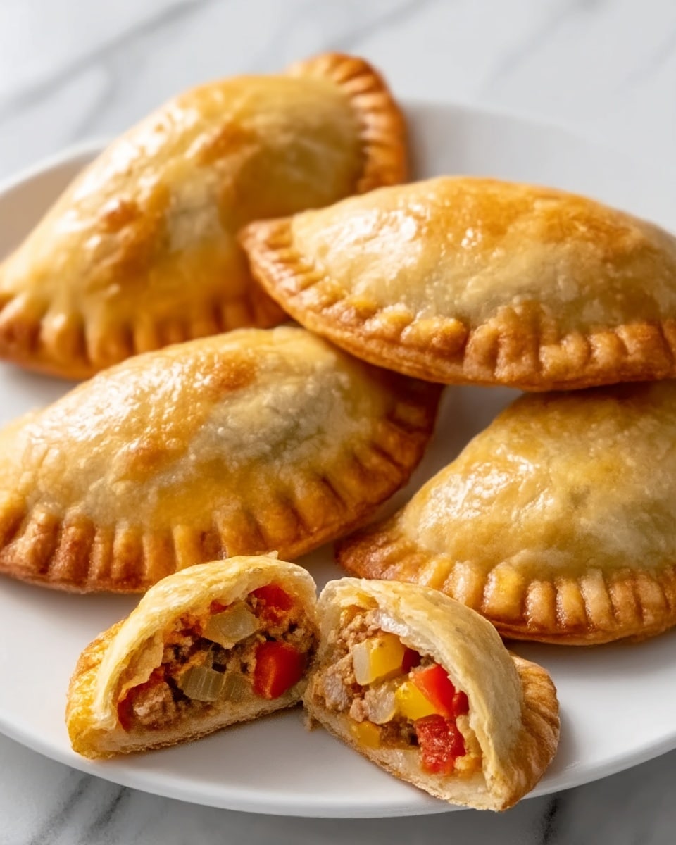 Classic Empanadas with Ground Beef or Chicken Recipe - Recipe Image