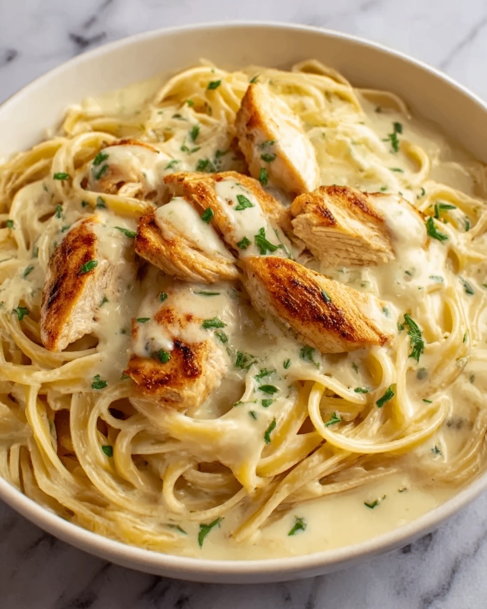 Creamy Chicken Pasta Recipe - Recipe Image