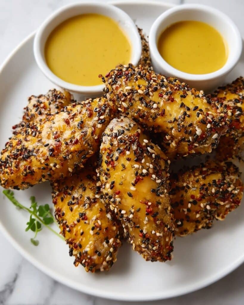 Air Fryer Chicken Tenders with Maple Mustard Sauce Recipe