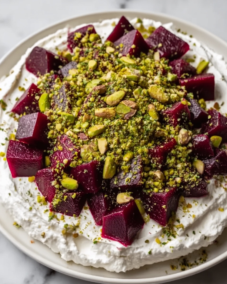 Whipped Feta with Roasted Beets & Pistachios Recipe - Recipe Image