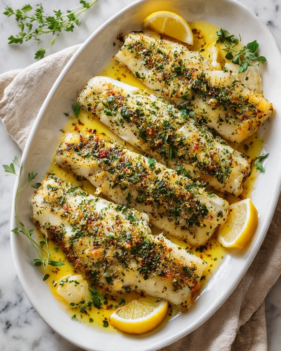 Citrus & Herb Oven-Baked Catfish Recipe - Recipe Image