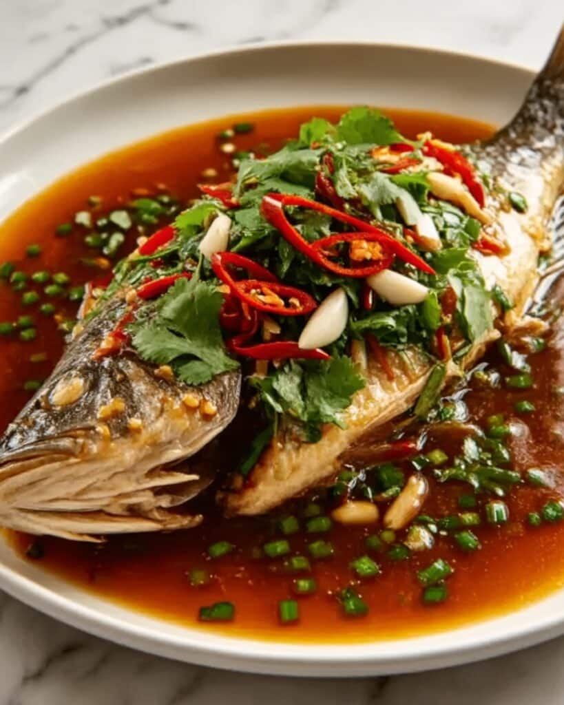 Chinese Steamed Fish Recipe