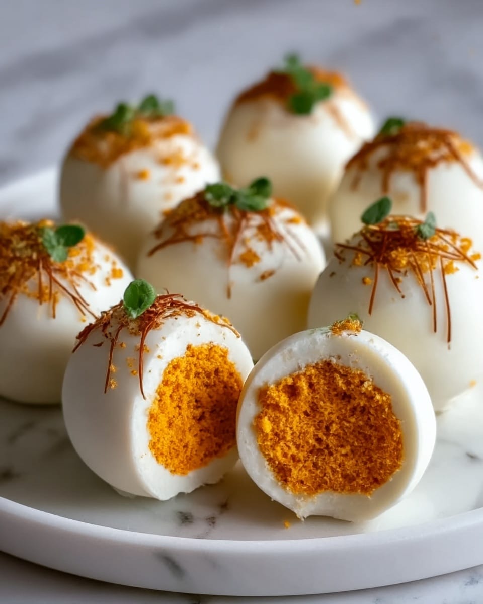 No-Bake Pumpkin Cheesecake Balls Recipe - Recipe Image