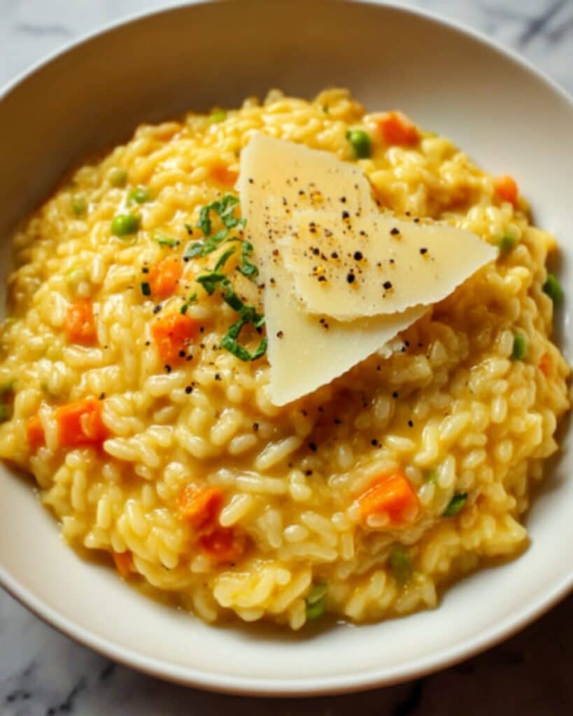 Pumpkin Risotto with Parmesan and Balsamic Vinegar Recipe