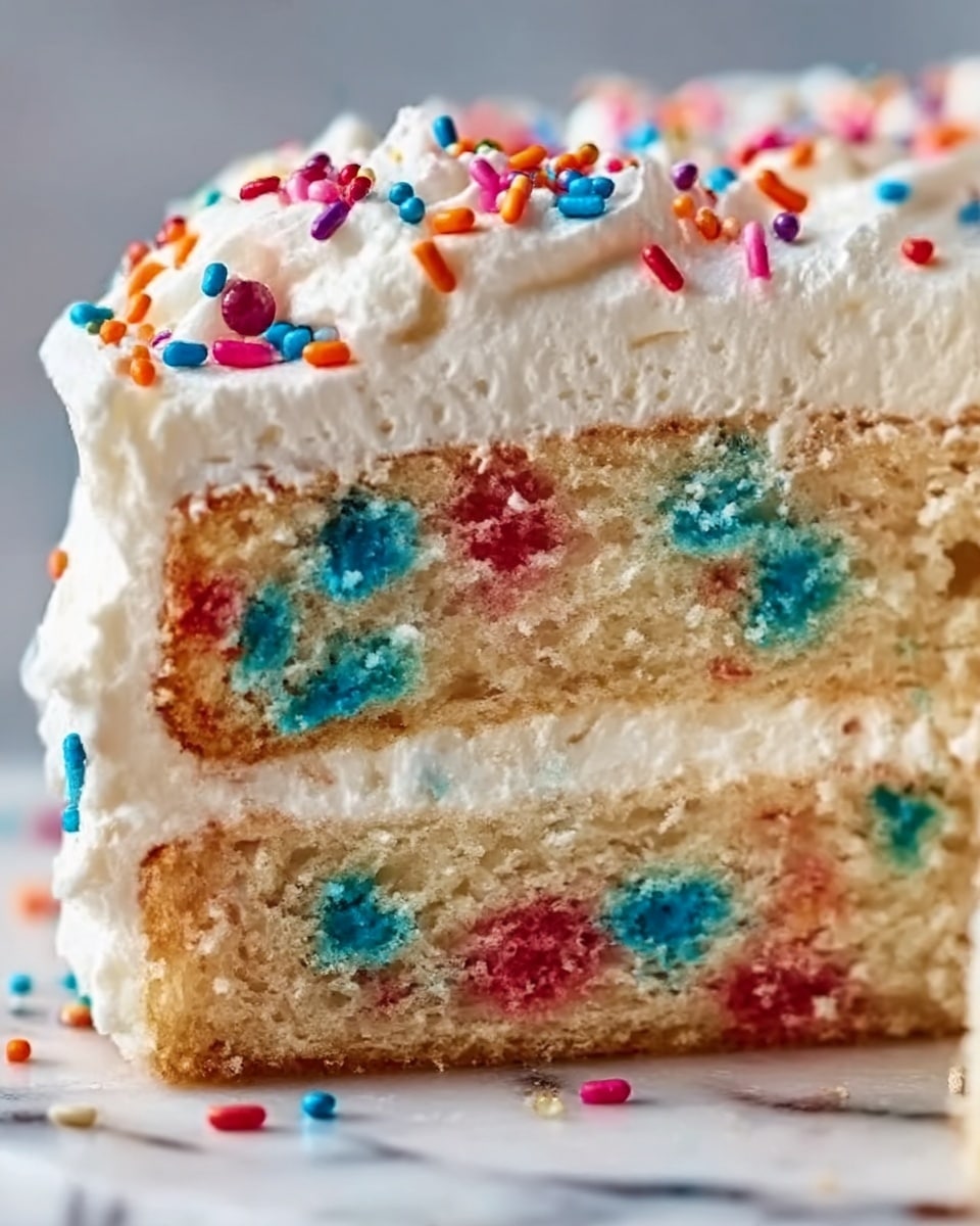 Funfetti Flag Cake Recipe - Recipe Image
