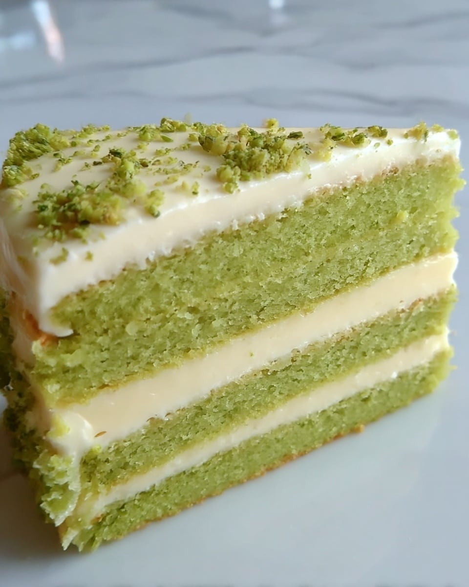 Green Cake (Lime Cake): Vibrant and Moist Recipe - Recipe Image