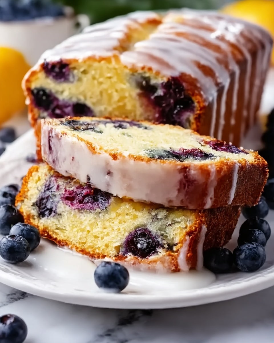 Lemon Blueberry Bread Recipe - Recipe Image