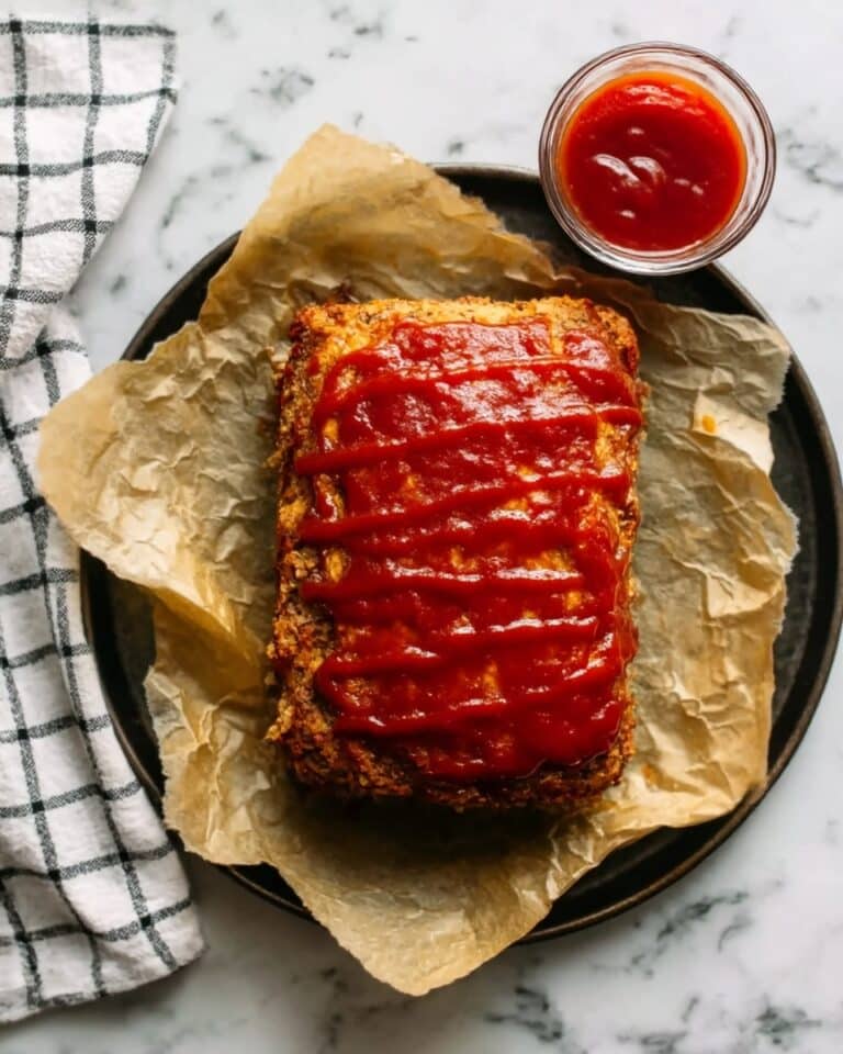 Healthy Ground Chicken Meatloaf Recipe