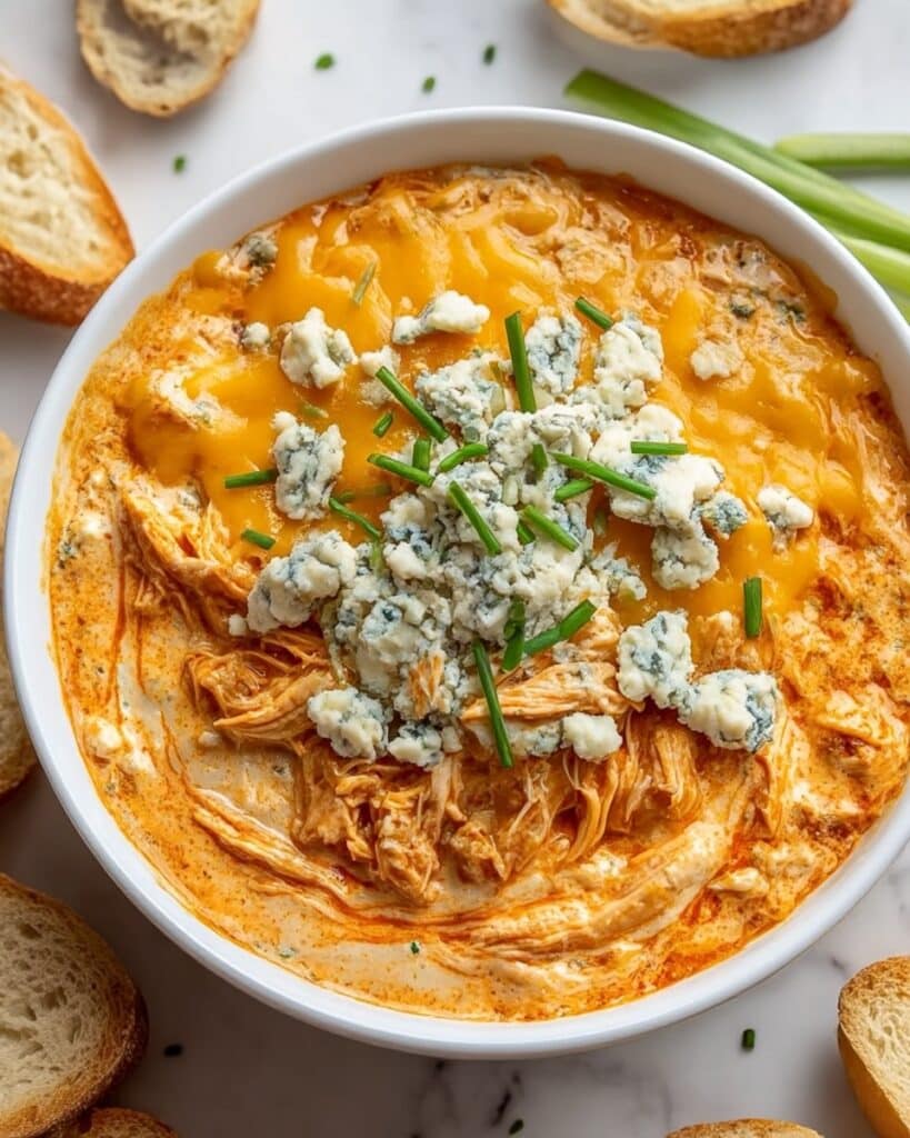 Creamy Buffalo Chicken Dip Recipe