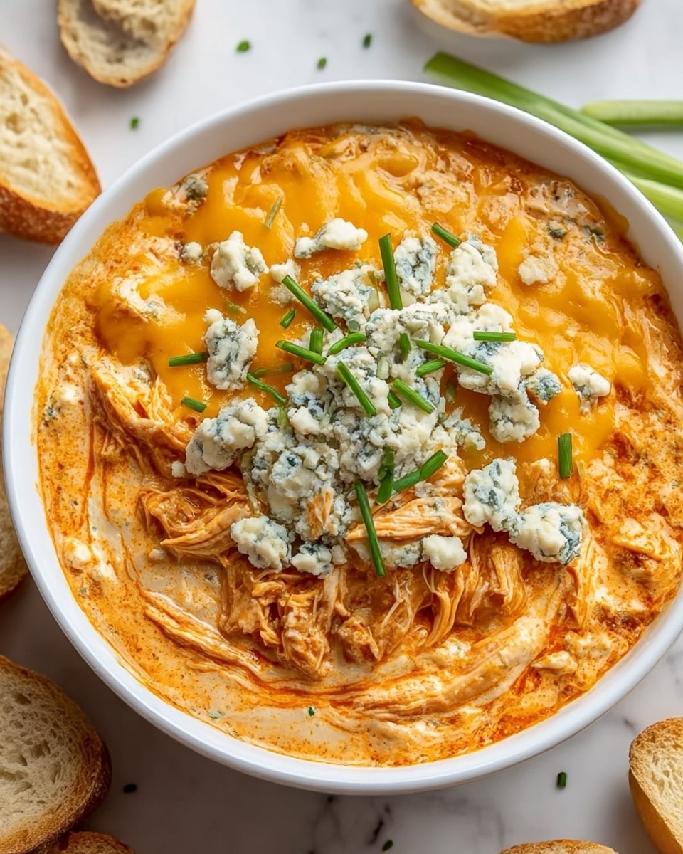Creamy Buffalo Chicken Dip Recipe - Recipe Image