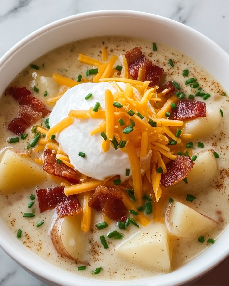 Loaded Baked Potato Soup Recipe - Recipe Image