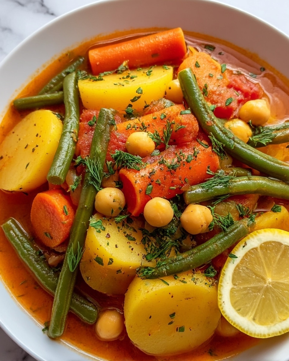 Vegan Veggie Loaded Stew Recipe - Recipe Image