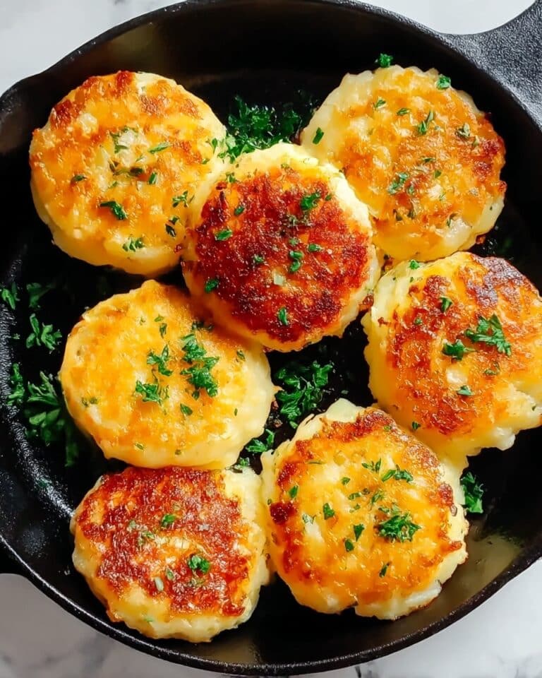 Cheesy Mashed Potato Puffs Recipe