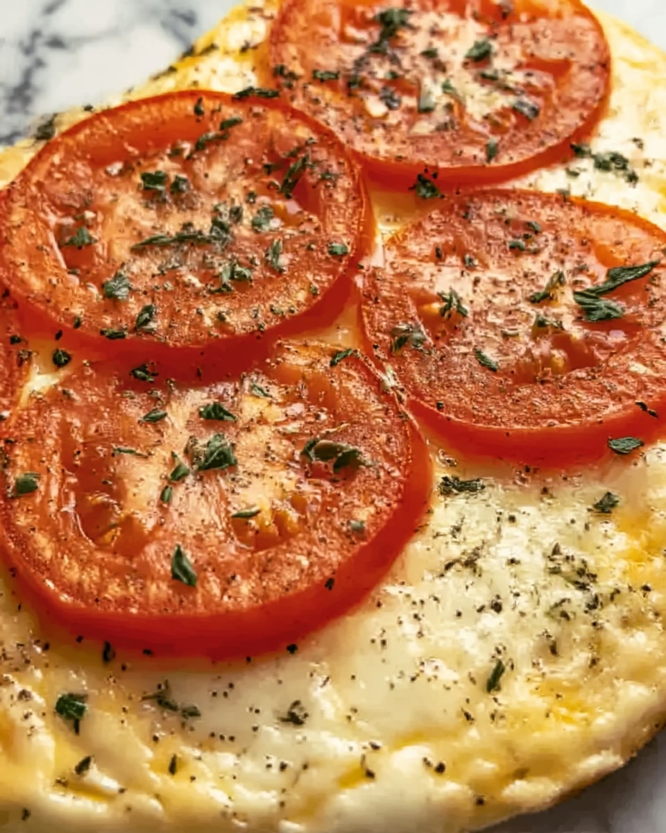 Tomato and Cheese Egg Bake Recipe - Recipe Image