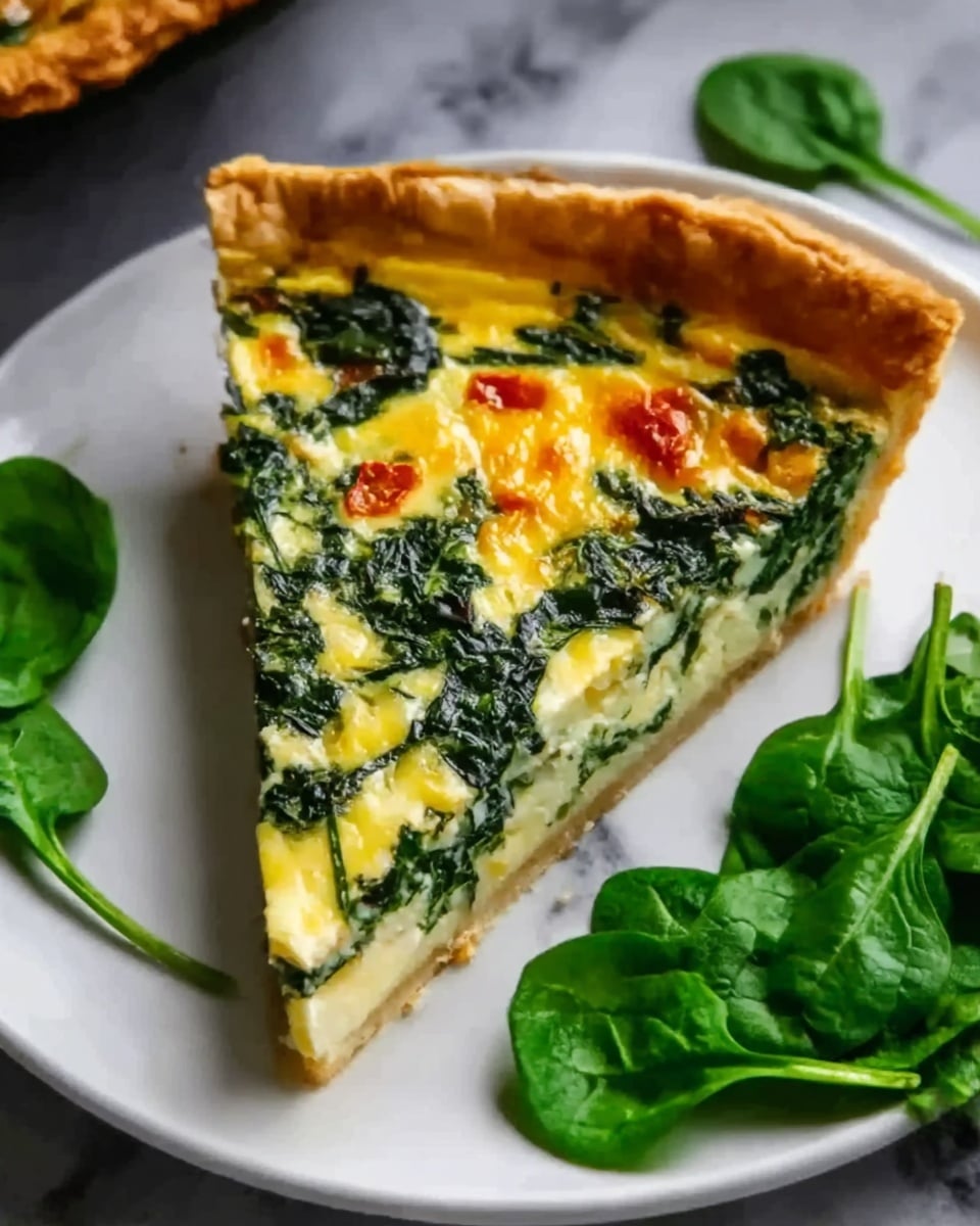 Savory Spinach Quiche Recipe - Recipe Image