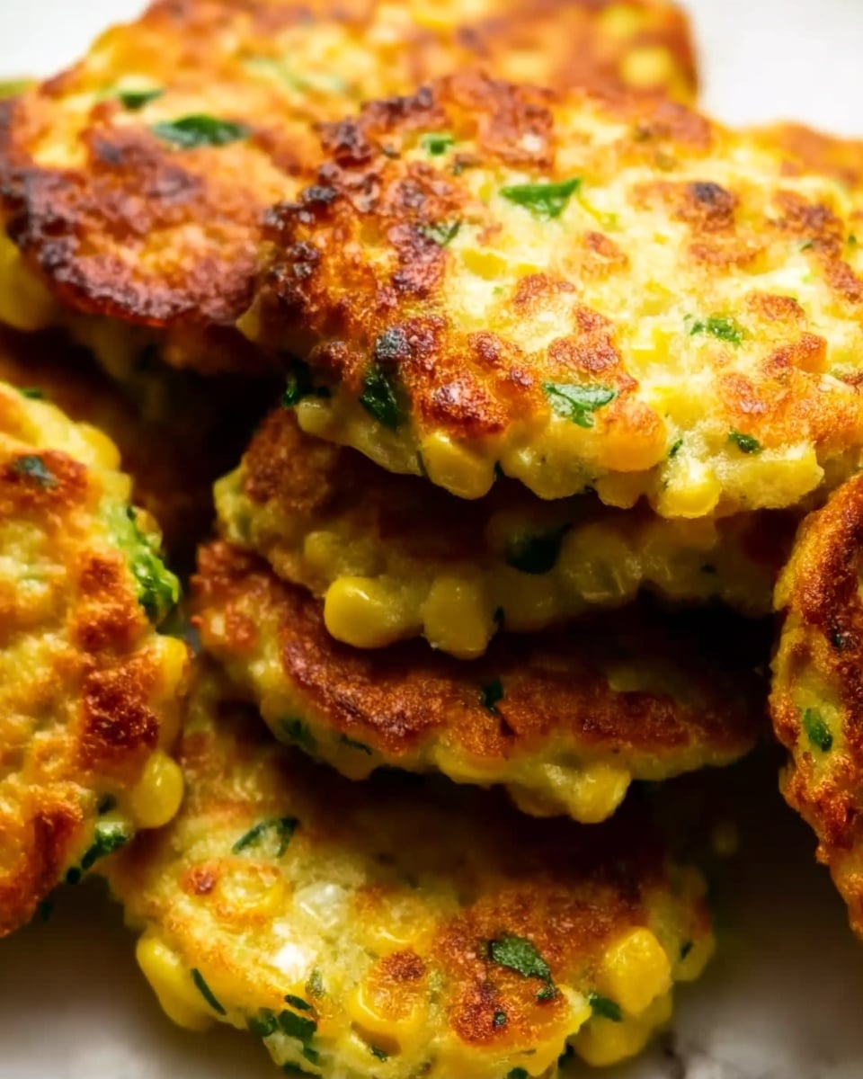 Zucchini and Edamame Fritters (High Protein) Recipe - Recipe Image