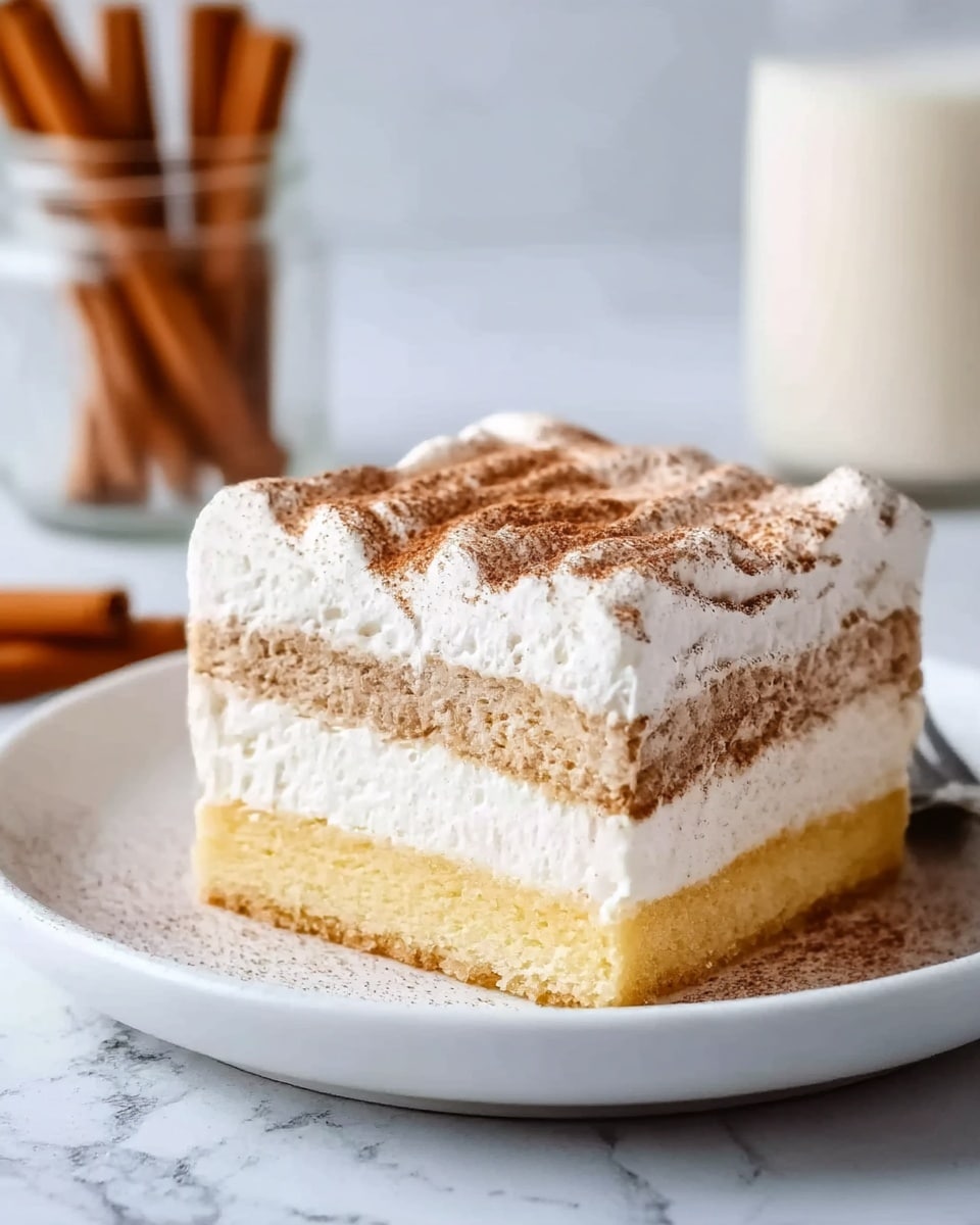 Cinnamon Roll Poke Cake Recipe - Recipe Image