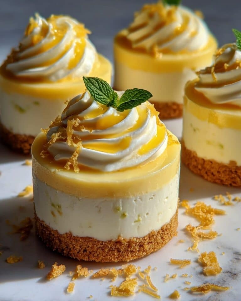 Mini Pineapple Condensed Coconut Milk Cheesecakes Recipe