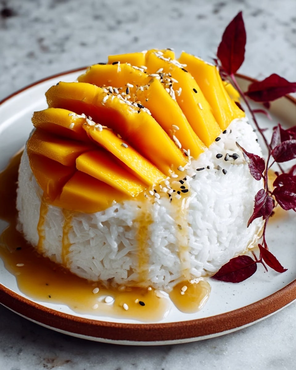 Mango Sticky Rice: The Ultimate Thai Sweet Treat Recipe - Recipe Image
